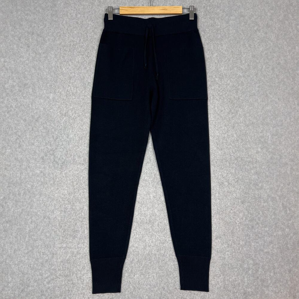 Alp N Rock Black Sadie High Waisted Knit Jogger Sweat Pants Size XS